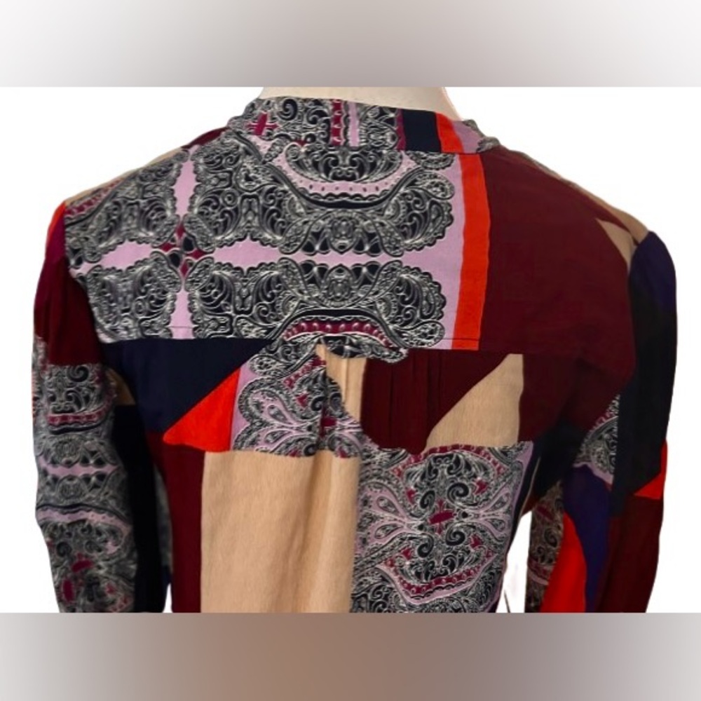 Maeve Anthropologie Patchwork Patterned Dress Sma… - image 7
